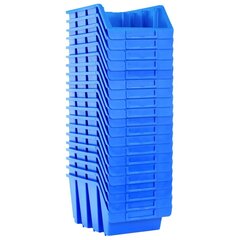 Sudedamos sandėliavimo dėžės, 20vnt., mėlynos, plastikas kaina ir informacija | Įrankių dėžės, laikikliai | pigu.lt