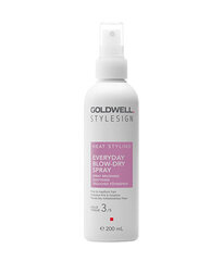 Goldwell StyleSign Heat Styling Everyday Blow-Dry Spray 200 ml kaina ir informacija | Plaukų formavimo priemonės | pigu.lt