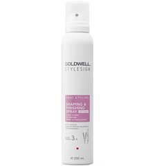 Apsaugantis nuo karščio purškiklis plaukų formuavimui Goldwell Heat Styling Shaping & Finishing Spray, Hold Tenue 3/5 , 200 ml цена и информация | Средства для укладки волос | pigu.lt