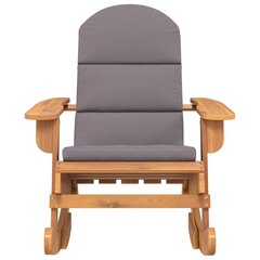Supama adirondack kėdė vidaXL , ruda цена и информация | Кресла в гостиную | pigu.lt