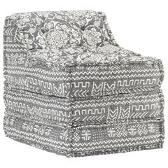 Modulinė poilsio sofa, šviesiai pilkos spalvos, audinys kaina ir informacija | Sofos | pigu.lt