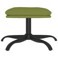 Pakoja, Aksomas, 60x60x39cm, šviesiai žalia spalva цена и информация | Кресла-мешки и пуфы | pigu.lt