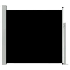 Ištraukiama pertvara, 170 x 300 cm, juoda цена и информация | Заборы и принадлежности к ним | pigu.lt
