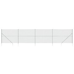 Tinklinė tvora vidaXL 1,8x10m kaina ir informacija | Tvoros ir jų priedai | pigu.lt