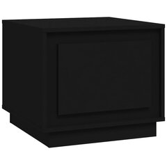 Kavos staliukas vidaXL 51x50x44cm, juodas цена и информация | Журнальные столики | pigu.lt