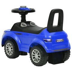 Paspiriamas vaikiškas automobilis, mėlynos spalvos kaina ir informacija | Žaislai kūdikiams | pigu.lt