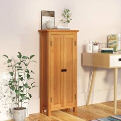 Spintelė, 50x22x110cm, ąžuolo medienos masyvas цена и информация | Шкафчики в гостиную | pigu.lt