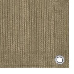 Palapinės kilimėlis vidaXL, 400x800 cm, rusvas цена и информация | Палатки | pigu.lt