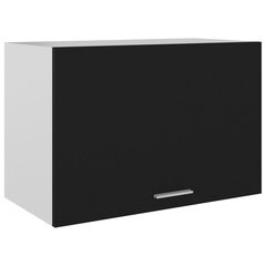 Pakabinama spintelė, 60x31x40 cm, juodos spalvos цена и информация | Кухонные шкафчики | pigu.lt