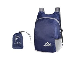 Рюкзак складной, темно-синий. цена и информация | Рюкзаки и сумки | pigu.lt