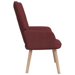 Poilsio kėdė, raudona, 62x68.5x96 cm цена и информация | Кресла в гостиную | pigu.lt