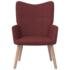 Poilsio kėdė, raudona, 62x68.5x96 cm цена и информация | Кресла в гостиную | pigu.lt