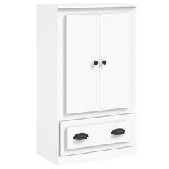 vidaXL Komoda, baltos spalvos, 60x35,5x103,5cm, apdirbta mediena цена и информация | Шкафчики в гостиную | pigu.lt