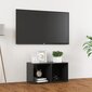 Televizoriaus spintelė, pilkos spalvos, 72x35x36,5 cm цена и информация | TV staliukai | pigu.lt