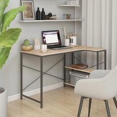 Kompiuterio stalas, 110x72x70 cm, rudas kaina ir informacija | Kompiuteriniai, rašomieji stalai | pigu.lt