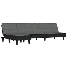 Sofa-lova vidaXL, pilka kaina ir informacija | Sofos | pigu.lt