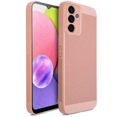 Moozy Samsung Galaxy A14 dangtelis dėklas su ventiliuojančiu dizainu VentiGuard Case, Rožinis kaina ir informacija | Telefono dėklai | pigu.lt