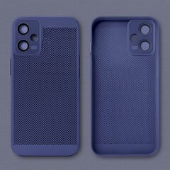 Moozy Xiaomi Redmi Note 12 5G dangtelis dėklas su ventiliuojančiu dizainu VentiGuard Case, Mėlynas kaina ir informacija | Telefono dėklai | pigu.lt