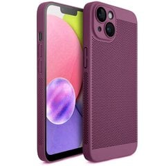 Чехол iPhone 13 mini с вентиляционным дизайном Moozy VentiGuard Case, фиолетовый цена и информация | Чехлы для телефонов | pigu.lt