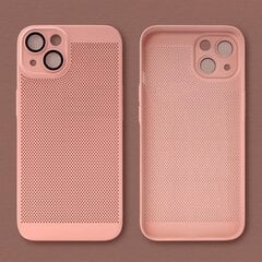 Moozy iPhone 13 mini dangtelis dėklas su ventiliuojančiu dizainu VentiGuard Case, Rožinis kaina ir informacija | Telefono dėklai | pigu.lt