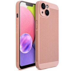 Чехол iPhone 13 mini с вентиляционным дизайном Moozy VentiGuard Case, розовый цена и информация | Чехлы для телефонов | pigu.lt