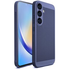 Чехол Samsung Galaxy S24 с вентиляционным дизайном Moozy VentiGuard Case, синий цена и информация | Чехлы для телефонов | pigu.lt