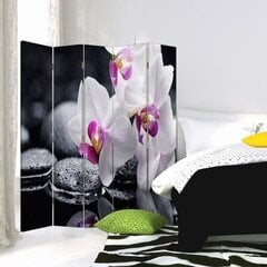 Pertvara Balta orchidėja kaina ir informacija | Širmos, kambario pertvaros | pigu.lt