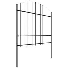 Lauko tvora, juoda, (1,5-1,75) x 1,7m, plienas kaina ir informacija | Tvoros ir jų priedai | pigu.lt