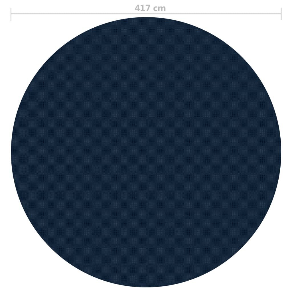 Saulę sugerianti baseino plėvelė, juoda/mėlyna, 417cm, PE kaina ir informacija | Baseinų priedai | pigu.lt