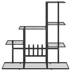 Stovas augalams ,juodos spalvos, 94,5x25x88 cm цена и информация | Садовые инструменты | pigu.lt