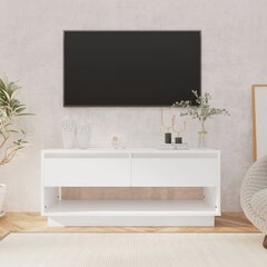 vidaXL Televizoriaus spintelė, baltos spalvos, 102x41x44cm, MDP kaina ir informacija | TV staliukai | pigu.lt