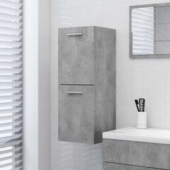 Vonios kambario spintelė, 30x30x80 cm, pilka kaina ir informacija | Vonios spintelės | pigu.lt