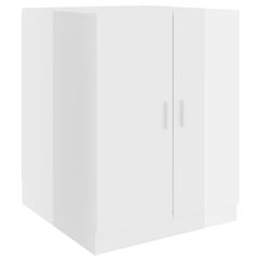 Skalbimo mašinos spintelė, 71x71,5x91,5 cm, balta цена и информация | Шкафчики для ванной | pigu.lt