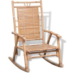 Кресло-качалка, бамбук цена и информация | Кресла в гостиную | pigu.lt