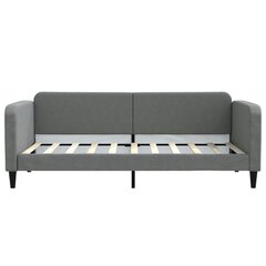 Sofa-lova vidaXL, 90x190 cm, pilka kaina ir informacija | Lovos | pigu.lt