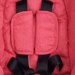 Automobilinė kėdutė kūdikiams, vidaXL Red, 42 x 65 x 57 cm kaina ir informacija | Autokėdutės | pigu.lt