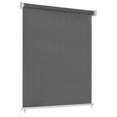 Lauko roletas, antracito spalvos, 60x230cm цена и информация | Рулонные шторы | pigu.lt