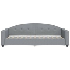 Sofa-lova vidaXL, 80x200 cm, pilka цена и информация | Кровати | pigu.lt