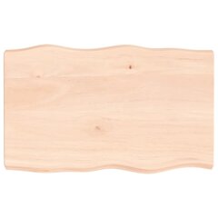 Stalviršis vidaXL, 80x50x(2-6) cm, rudas цена и информация | Столешницы | pigu.lt