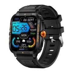 Colmi P76 smartwatch (black and orange) цена и информация | Смарт-часы (smartwatch) | pigu.lt