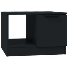 Kavos staliukas, juodas, 50x50x36cm, apdirbta mediena kaina ir informacija | Kavos staliukai | pigu.lt