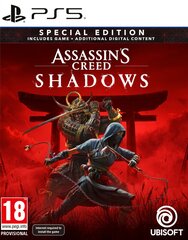 Assassin´s Creed Shadows Special Edition PS5 kaina ir informacija | Kompiuteriniai žaidimai | pigu.lt