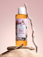 Dovanų rinkinys kūnui Magrada Organic Cosmetics Smooth & Moisture: bijūnų dušo aliejus su vitaminu E 200 ml, bijūnų kūno losjonas su svarainių ekstraktu, 350 ml + bijūnų kūno šveitiklis su ekologiškais vaisių aliejais, 250 ml цена и информация | Кремы, лосьоны для тела | pigu.lt