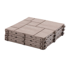E-floor terasos plytelės Deck Tile Stone Mosaic 30x30 cm 0,55m2 6 vnt. kaina ir informacija | Terasos grindys | pigu.lt