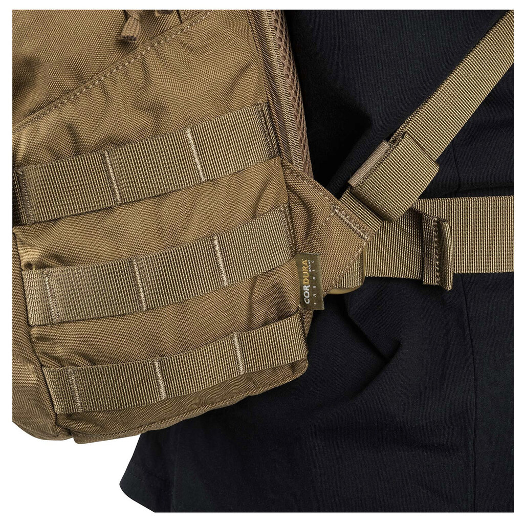 Taktinė karinė-turistinė kuprinė HELIKON-TEX EDC Cordura, 21L, Tiger Stripe kaina ir informacija | Turistinės ir kelioninės kuprinės | pigu.lt