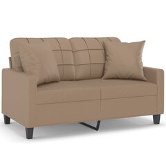 Sofa vidaXL, ruda kaina ir informacija | Sofos | pigu.lt