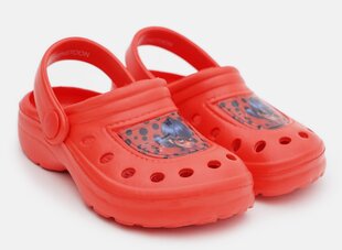 Klumpės mergaitėms Crocs Stebuklingoji boružėlė, raudonos kaina ir informacija | Guminės klumpės vaikams | pigu.lt