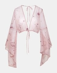 Пляжная туника для женщин Esotiq 41715, розовая цена и информация | Купальники | pigu.lt