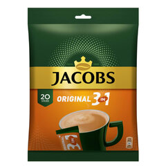 Растворимый кофе Jacobs Original 3в1, 304 г цена и информация | Кофе, какао | pigu.lt