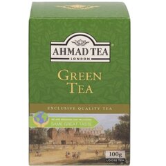 Žalioji arbata Ahmad Tea Green Tea, 100 g kaina ir informacija | Arbata | pigu.lt